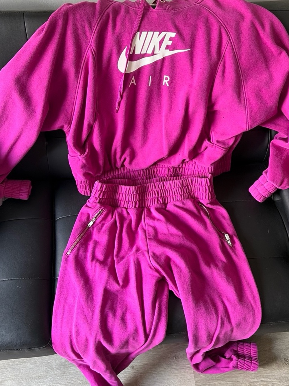 Nike Kids' Magenta Jogger Bottoms - Comfortable Activewear